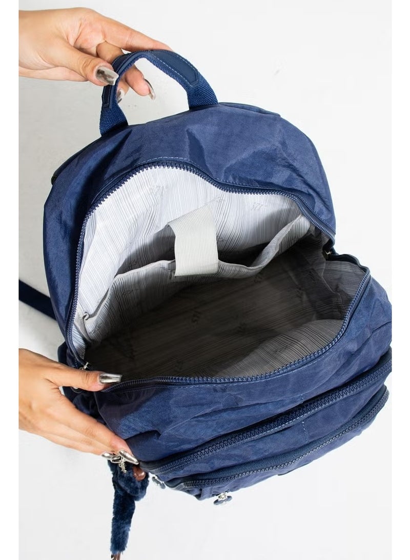 Bag Trend Imported Waterproof Fabric Monkey Key Gift Mega Size Backpack School Bag - Image 1